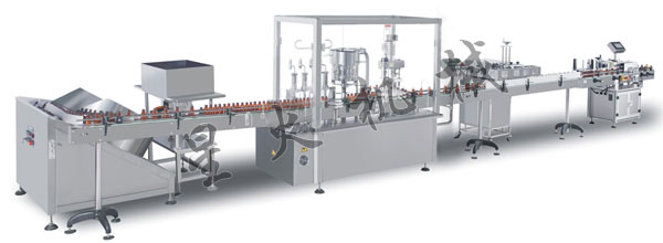 止咳糖浆灌装生产线